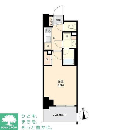 プライマル南砂の物件間取画像